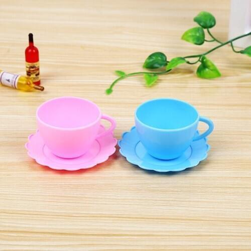 12pcs/Lot Kawaii Mini Coffee Cups Table Centerpieces Decoration Plastic Candy Box Baby Birthday Baby Shower Personality Gift box