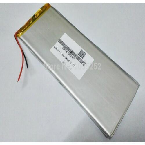 Liter energy battery 1pcs 4362157 3.7V 5000MAH M80 M80D M802 M809 M50D M50 Common battery for tablet computers