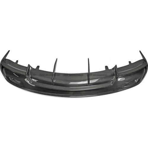 Car Accessories Revo Style Carbon Fiber Rear Diffuser Glossy Finish Bumper Splitter Lip Body Kit Racing Trim For Tesla Model S