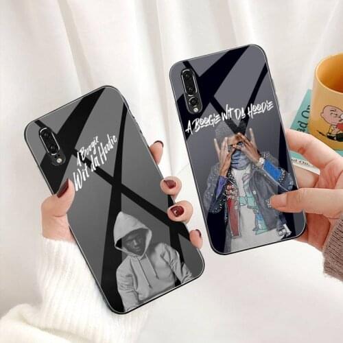 A Boogie Wit Da Hoodie Phone Case Tempered Glass For Huawei P30 P20 P10 lite honor 7A 8X 9 10 mate 20 Pro