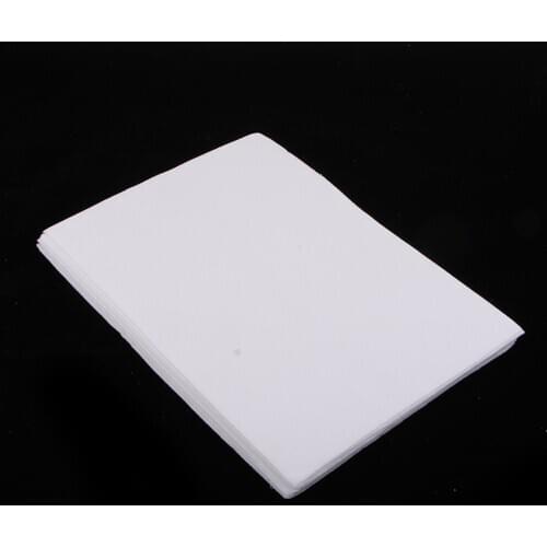 10 Packs White Square Ceramic Fiber Insulation Blanket Thinfire Microwave Kiln Shelf Paper Jewelry Making Supplies