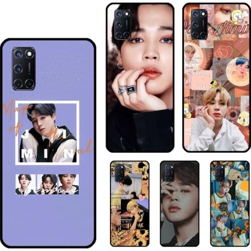 Kpop Park jimin aesthetic Phone Case For OPPO A72 A52 A31 A53 A9 A5 2020 A15 A83 A91 A1K A3S A5S F7 Find X2 X3 Pro