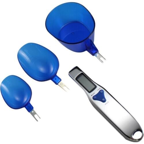 500g/01g Kitchen Scales Cooking Tools LCD Digital Volumn Food Scales Portable Electronic Spoon Ladle Scale Weights Free Shipping