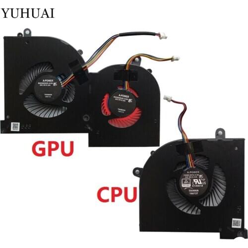 NEW cooling fan FOR MSI GS65 MS-16Q2 16Q2-CPU-CW 16Q2-GPU-CW CPU GPU fan