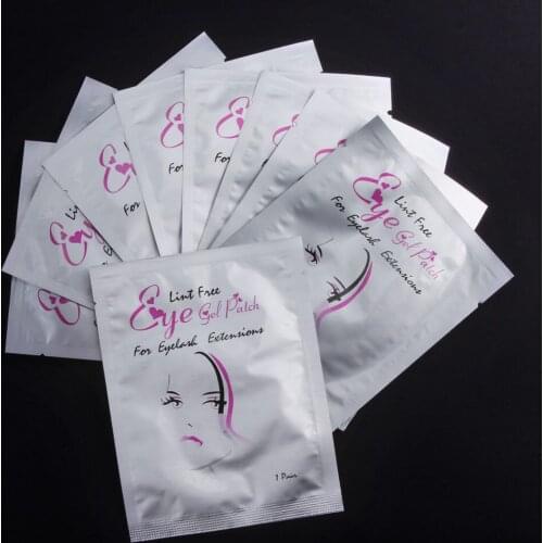 100/150pairs Lint-free Pillows for Eyelash Extensions Eyelashes Paper Patches Under Eye Pads Eye Patch Eyelash Extensions Makeup