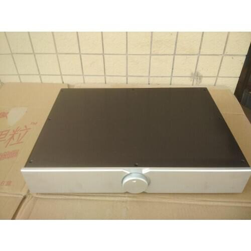 All aluminum amplifier chassis / Preamplifier case / AMP Enclosure / DIY box (430 *70*308mm)