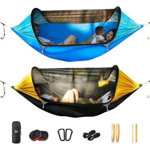 Portable Tent Camping Hammock With Mosquito Net Multi Use Portable Hammock Swing Tent For Hiking Camping