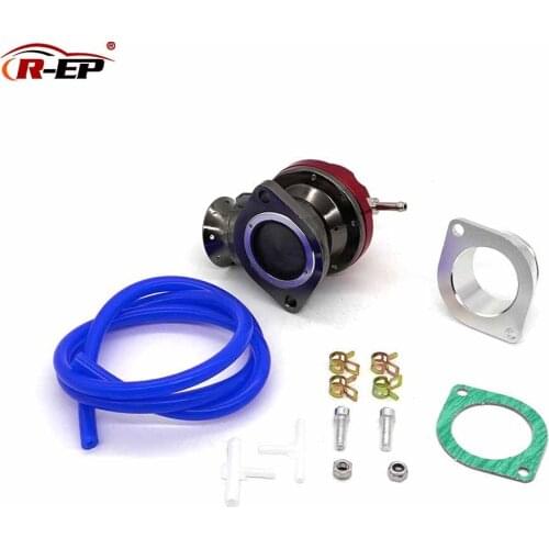 R-EP Universal Type-RS Turbo Blow Off Valve Adjustable 25psi BOV Blow Dump Blue Adaptor