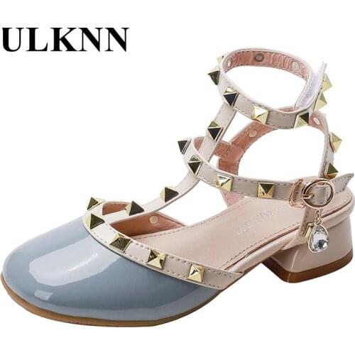 Grils Sandalsnew Kids Cool Babay Shoes Childrens Shoes Infant Buckle Rivet Campus Show Sandals Kids Sandals For Baby Sandals
