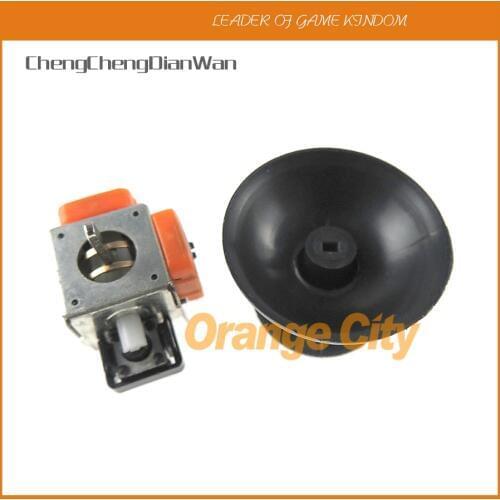 Replacement 10K B10K 3D PS game rocker Joystick potentiometer handle with switch B103 + hat 16*16