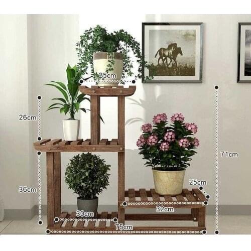Flores Terraza Indoor Pot Plantas Plantenrekken Estanteria Para Macetas Shelf Outdoor Stojak Na Kwiaty Plant Rack Flower Stand