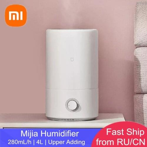 XIAOMI MIJIA Humidifier Aromatherapy Diffuser Air Dampener Aroma Diffuser Machine Essential Oil Ultrasonic Mist Maker Quiet