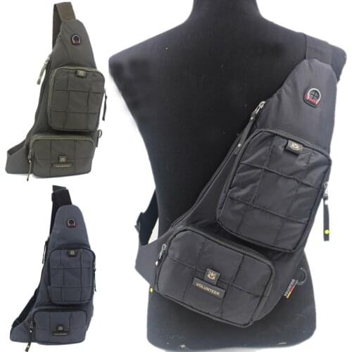 High Quality Waterproof Oxford Sling Chest Bag Backpack Rucksack Military Travel Men Cross Body Bag Daypack Knapsack