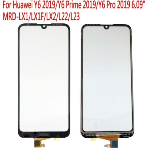 For Huawei Y6 2019 Y6 Prime 2019 Y6 Pro 2019 New LCD Screen Front Touch Screen Digitizer Glass Sensor + Flex Cable Replacement