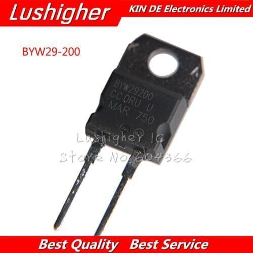 10pcs BYW29-200 TO220-2 BYW29E-200 BYW29 TO-220 BYW29-200G Original