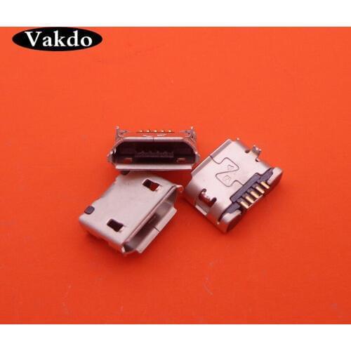 1000PCS/LOT Micro USB Charging Data Power Jack Port charger Connector for Lenovo A1000 A1000-T A1020 A1020-T A2107 A2207 Tablet