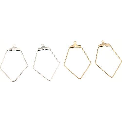 20pcs/lot 21x36mm Earring Hooks Earring Loop Hoop Circle Earrings Clasp Wire Fashion Ladies Copper Ear Hooks DIY Jewelry Making