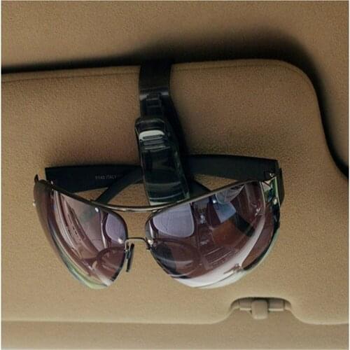 2018 Hot Sale Car Sun Visor glasses Holder Ticket Clip FOR Skoda Octavia 2 A7 A5 Rapid Fabia Superb Yeti Mazda Honda Toyota