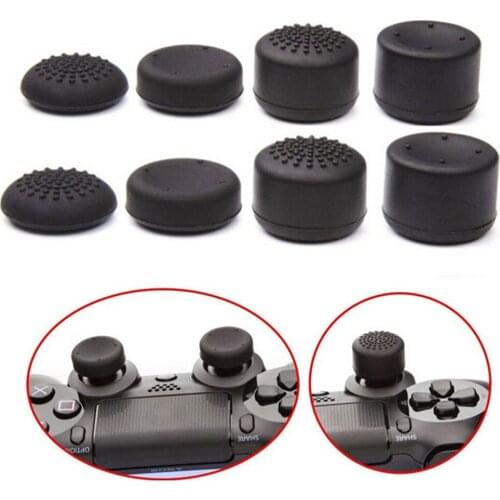 8 Pieces/set Silicone Joystick Cap Cover For Sony Playstation PS4 Controller For Xbox 360/ONE/PS3