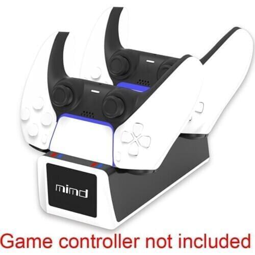 Dual Joystick Fast Charger For PS5 Wireless Controller Charging Cradle Docking Station with Indicator Light For Sony PlaySt