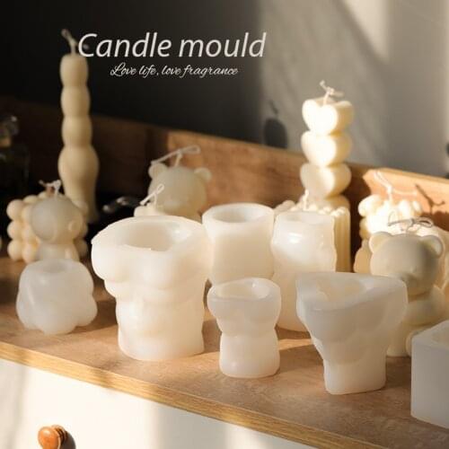 A Variety of New Candle Mold, Scented Candle Making Supplies Baking Chocolate Mold Cake Decorating Tools Resin Mould