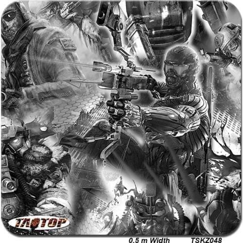 ITAATOP TSKW747 popular pattern shooting fire Hydrographic Film PVA Water Transfer Printing Film