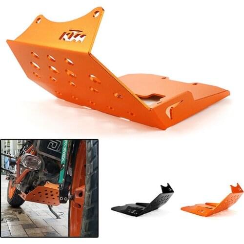 Motorcycle Accessories Aluminum Skid Plate Engine Frame Guard Chassis Protection Cover For DUKR 200 125 390 2013 2014 2015