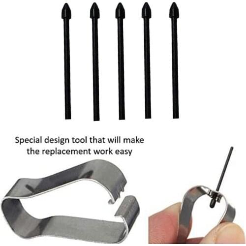 5 Pcs Touch Stylus S Pen Tips Nibs For Samsung Galaxy Tab S6 S7 Galaxy Note 10 20 Replacement Pen Tips Drawing Accessories