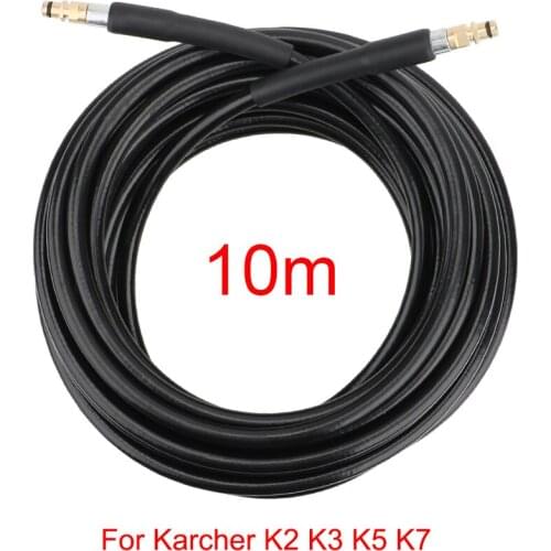 10m Hose Motorcycle Accessories High Pressure Washer Gun Tube Pipe Dirt Pit Bike Car Wash Nozzle For Karcher K2 K7 K5 K3 Kerher
