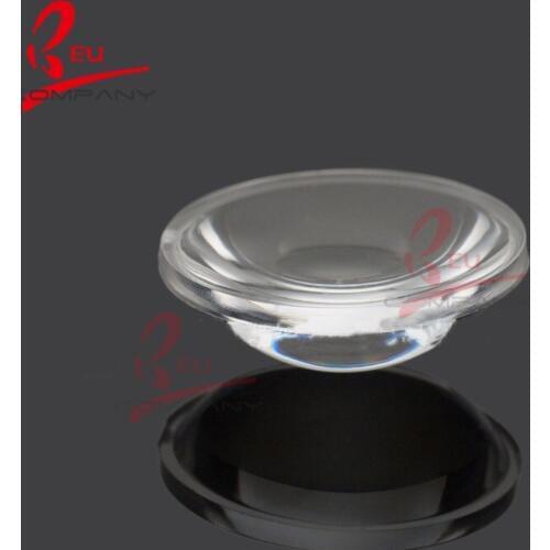 Power Plastic Plano-convex lens Diameter 16mm FL 14/20MM COB lens
