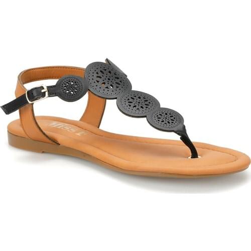 Miss F Ds19100 Black Female Sandals