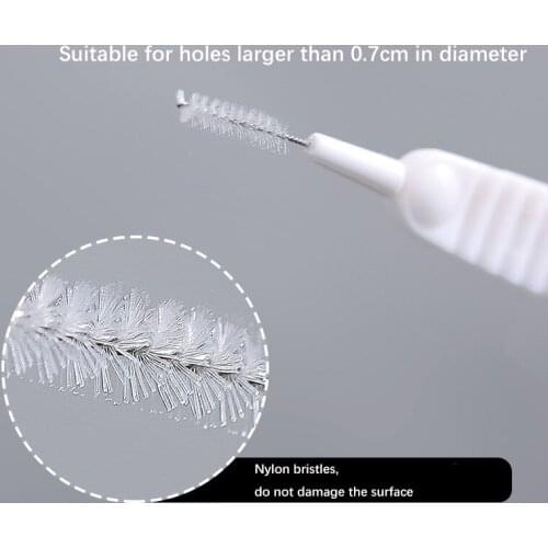 New 10/20pcs Shower Head Cleaning Brush Washing Anti-Clogging Small Brush Pore Gap Cleaning Brush For Kitchen Toilet Phone Hole