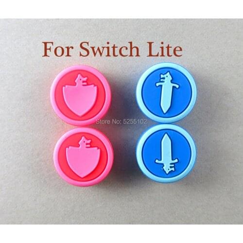 4pcs Silicone Analog Joy Con Cover Thumb Stick Grips Caps for Nintend Switch lite 3D Analog Joystick Gamepad Controller