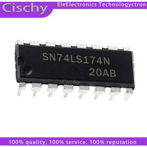 5PCS SN74LS174N HD74LS174P 74LS174 DIP-16