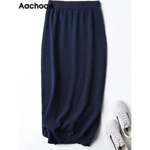 Aachoae Long Pencil Skirts