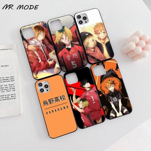 Anime Haikyuu Fly Phone Case for iPhone 11 12 pro XS MAX 8 7 6 6S Plus X 5S SE 2020 XR Soft silicone Cover Shell