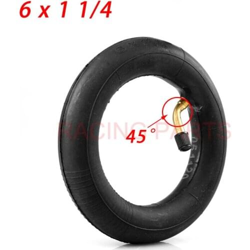 Hot Sale 6x1 1/4 Inner Tube /tire 6*1 1/4 Inner Camera for Small Surf Electric Scooter Motorcycle A-Folding Bike Parts