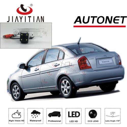 JiaYiTian rearview camera For Hyundai Verna 2006 2007 2008 2009 2010 CCD/Night Vision backup Reverse Camera license plate camera
