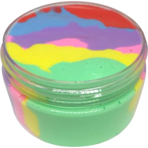 100ml Beautiful Mixing Fluffy Floam Slime Scented Stress Relief Kids Sludge Toy Toys For Kids Birthday Party Gift Christmas Gift