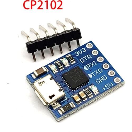 MCU2012 CP2102 USB To TTL Communication Module Mini Burner Downloader