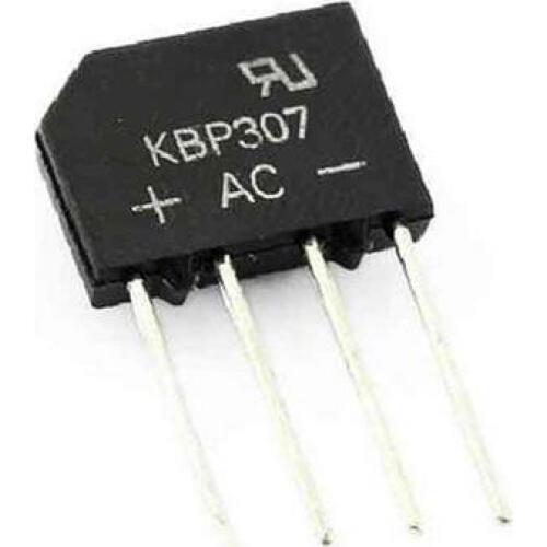 20PCS KBP307 Bridge Rectifiers 700V 3A new and origianl