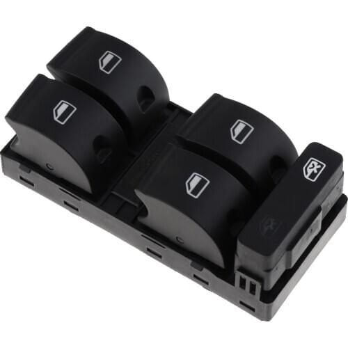 OEM 8ED959851 Black Car Electric Power Window Master Switch For Audi A4 B6 B7