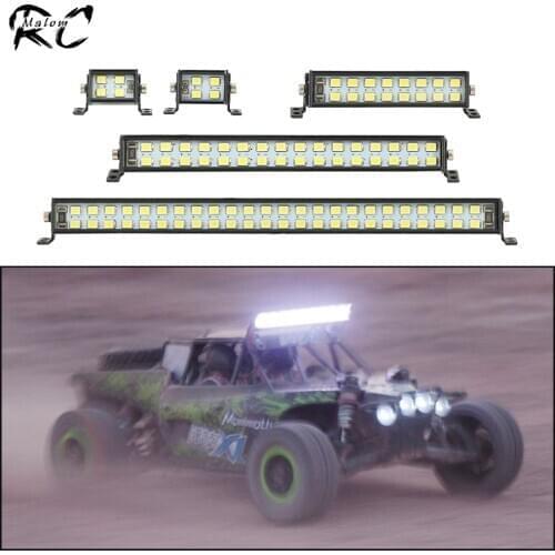 Super Bright LED Light Bar RC Car Roof Lamp CH3 Control for 1/10 RC Crawler Axial Capra SCX10 II 90046 RGT EX86100 TRX6 TRX4 D90
