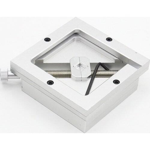 90MM Silver BGA Reballing Station Stencils Template Holder Foxture Jig for PCB Chip Soldering Rework Repair Tool