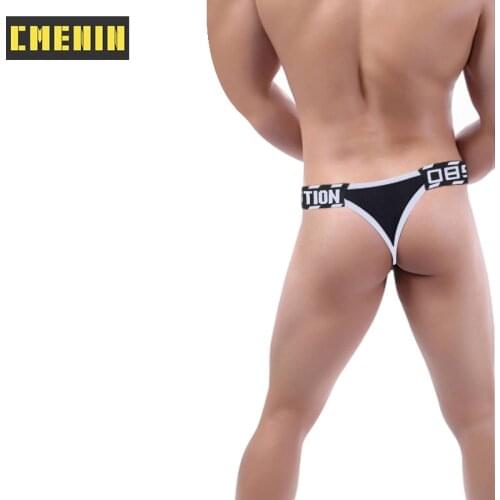 Cotton Underpants Gay Men Sexy Mans Underwear Thong Men Jockstrap Comfortable Mens Thongs And G strings Sexi BS3109