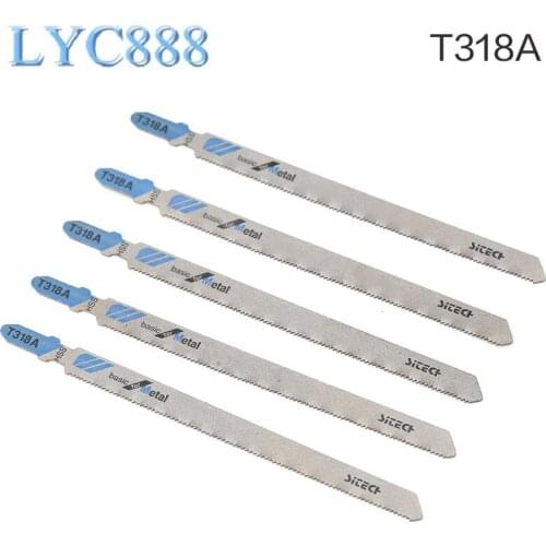 Top Quality 5Pcs/set HCS 132mm Reciprocating Saw Blade Wood Power Tools Saw Blades Cleaning Cutters For Wood & PVC Fibreboard