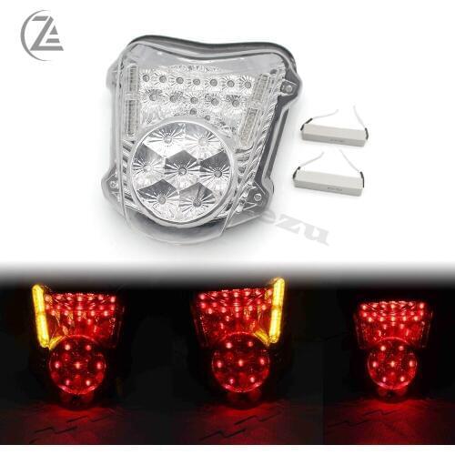 ACZ Motorcycle Rear LED Brake Light Taillight Turn Signal Light Integrated Lamp For Suzuki Hayabusa GSXR1300 GSX1300R 2008-2016