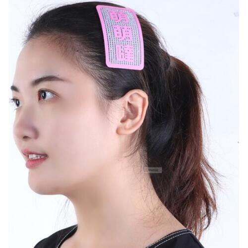 1pc Cute Hair Bangs paste Hair fixed Sticker tape Magic gripper Posts Fringe Hair Bang Patch hair accessories