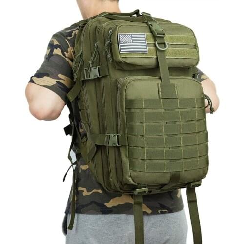 50L Molle Military Backpack Rucksack Tactical Bag Army Travel Outdoor Sports Bag Waterproof Hiking Hunting Camping Trekking Bag