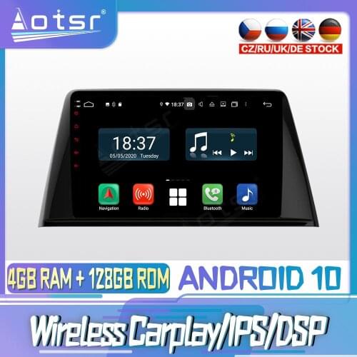 Android 10 PX6 128G For PEUGEOT 308 2016 2020 Carplay DVD GPS Navigation Auto Radio Stereo Video Multimedia Player HeadUnit 2din